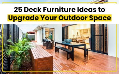 25 Deck Furniture Ideas to Upgrade Your Outdoor Space